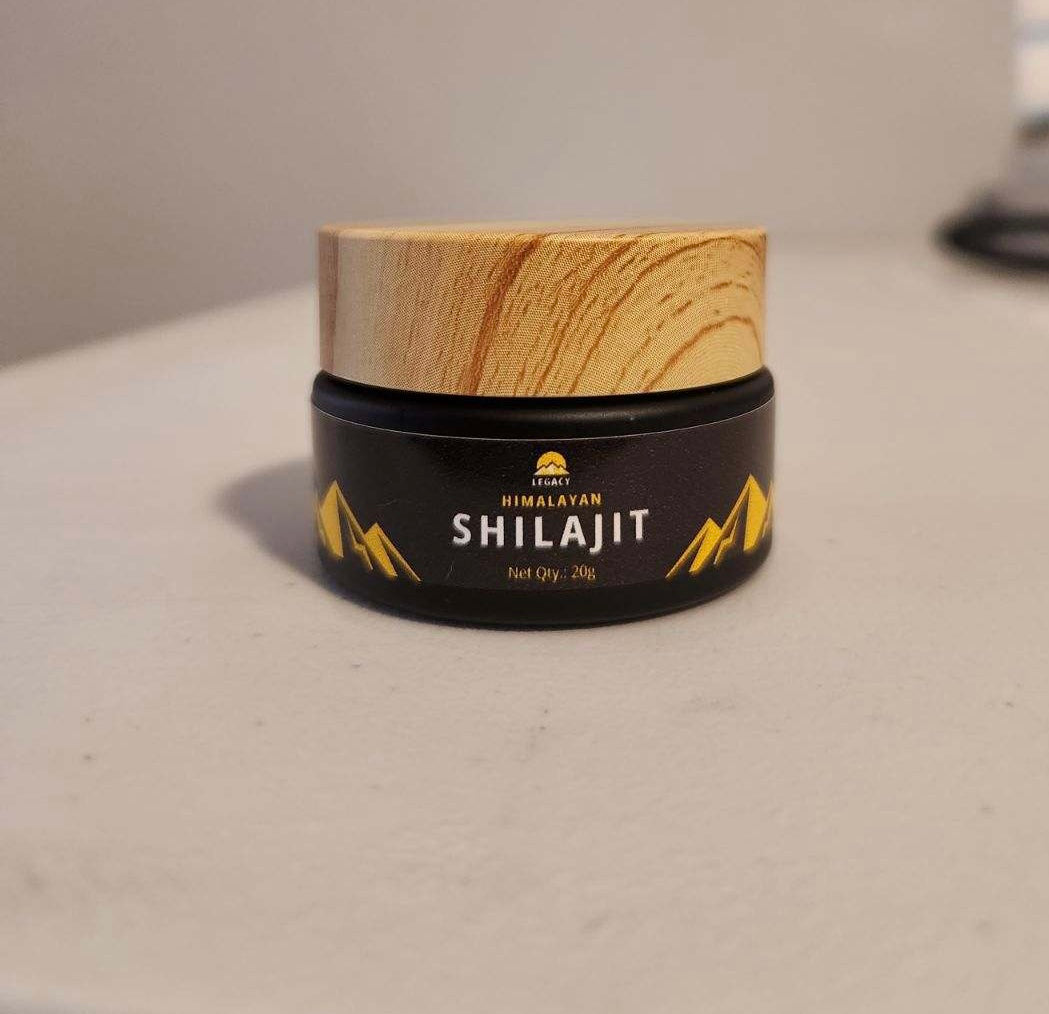 All natural Shilajit resin 20 grams more than 60 servings